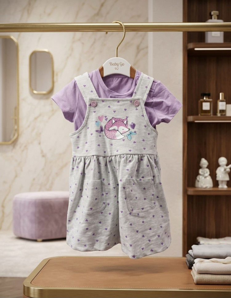 Комплект для девочки Bebe 25452