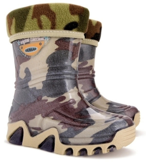 Сапоги резиновые Demar khaki