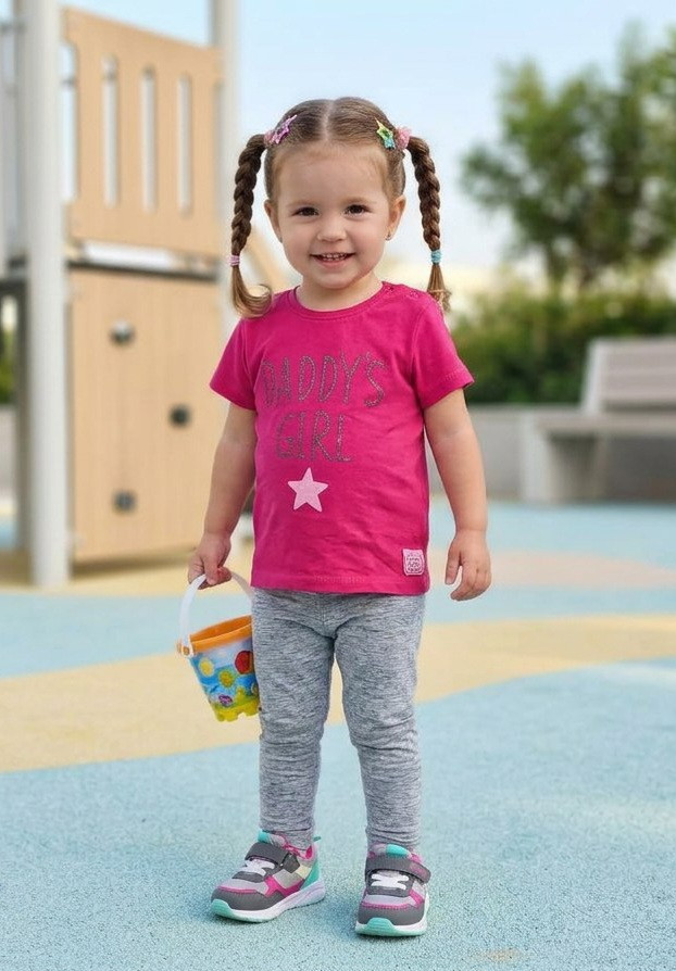 Футболка для девочки playTodaybaby 9856474