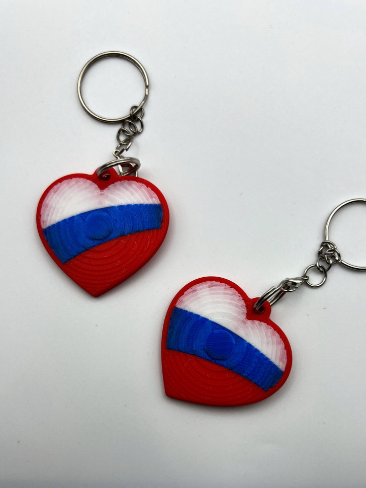 Брелок сердечко
