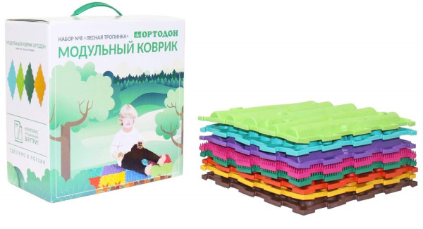 Модульный коврик набор 8 "Лесная тропинка"