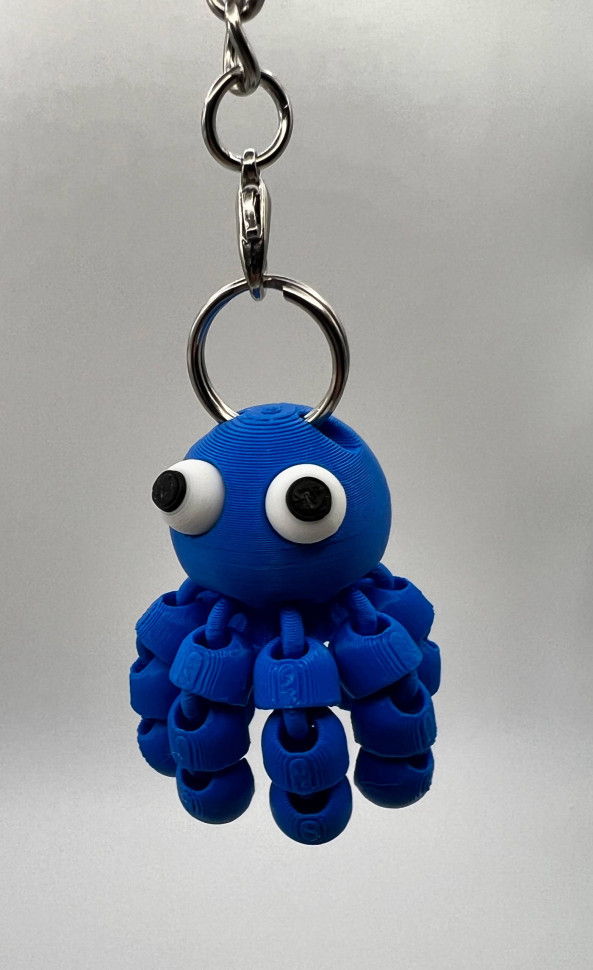 Брелок Осьминожка (цвет в ассортименте)