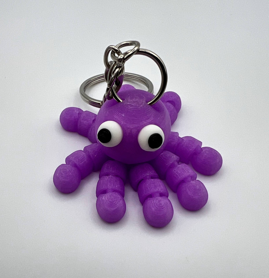 Брелок Осьминожка (цвет в ассортименте)