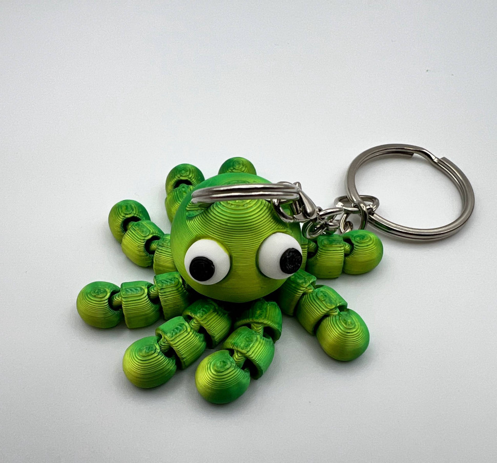 Брелок Осьминожка (цвет в ассортименте)