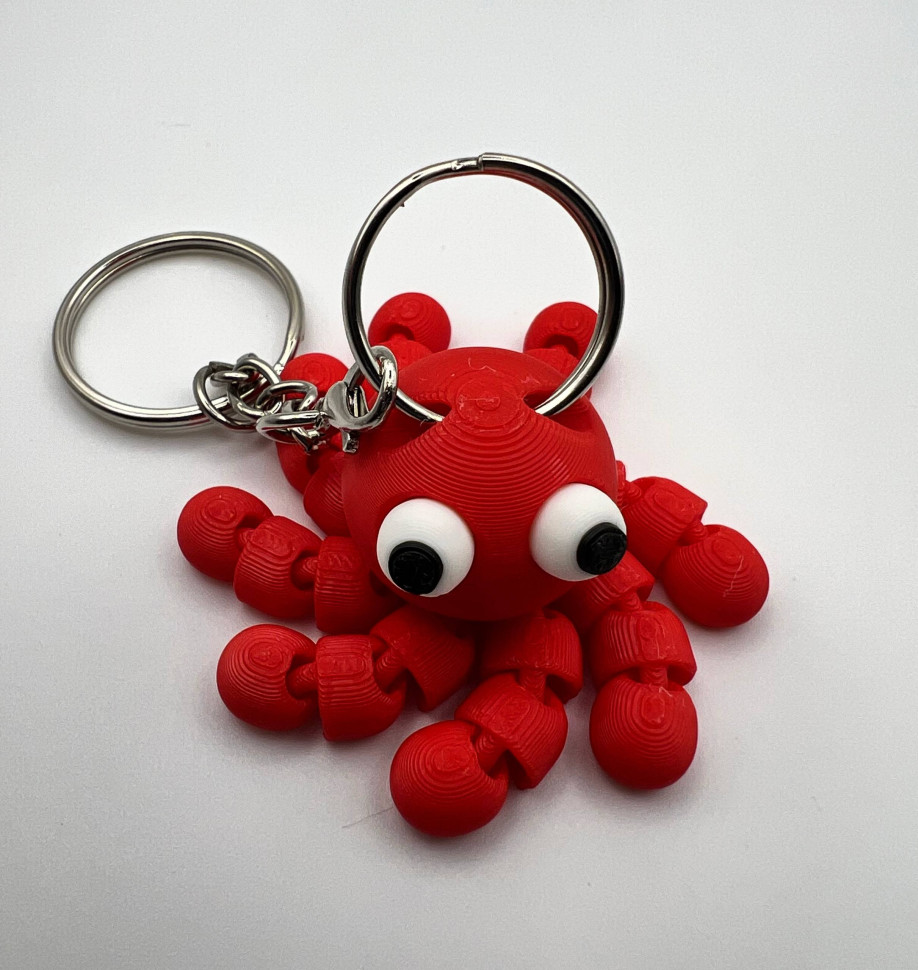 Брелок Осьминожка (цвет в ассортименте)