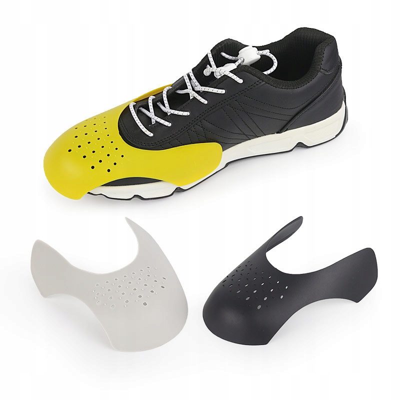Белые вставки на нос для обуви Sneaker Shields, предотвращающие сминание
