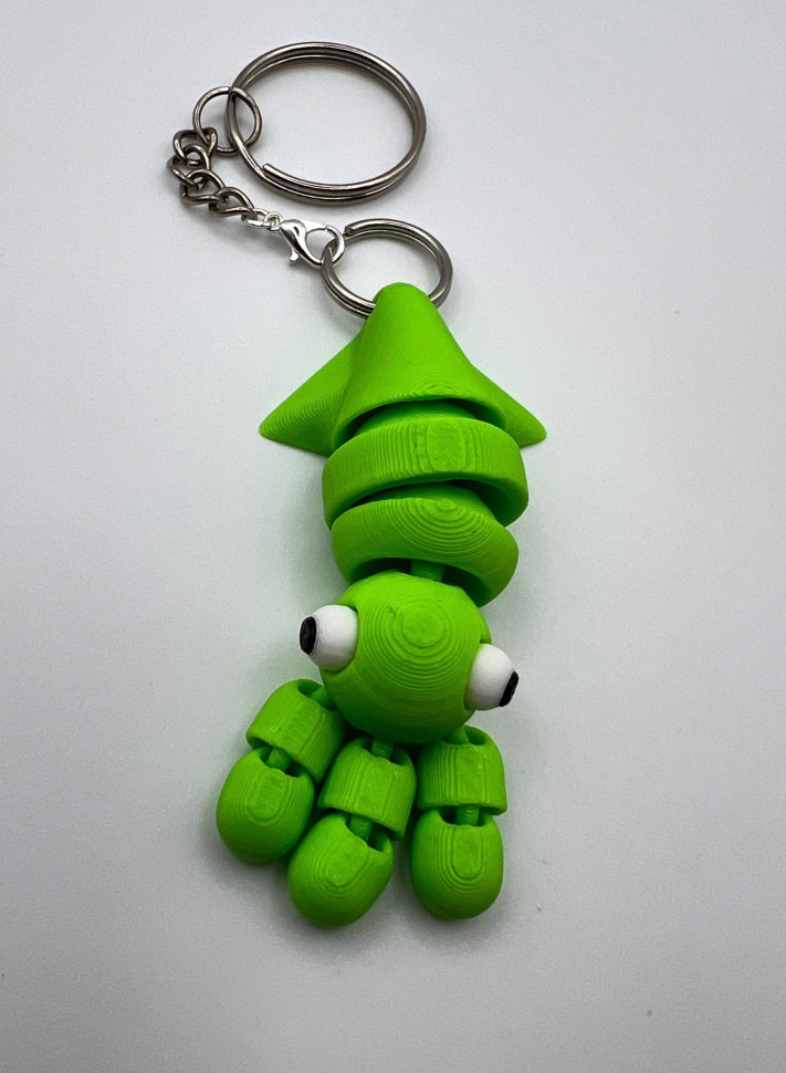 Брелок кальмар (цвет в ассортименте)