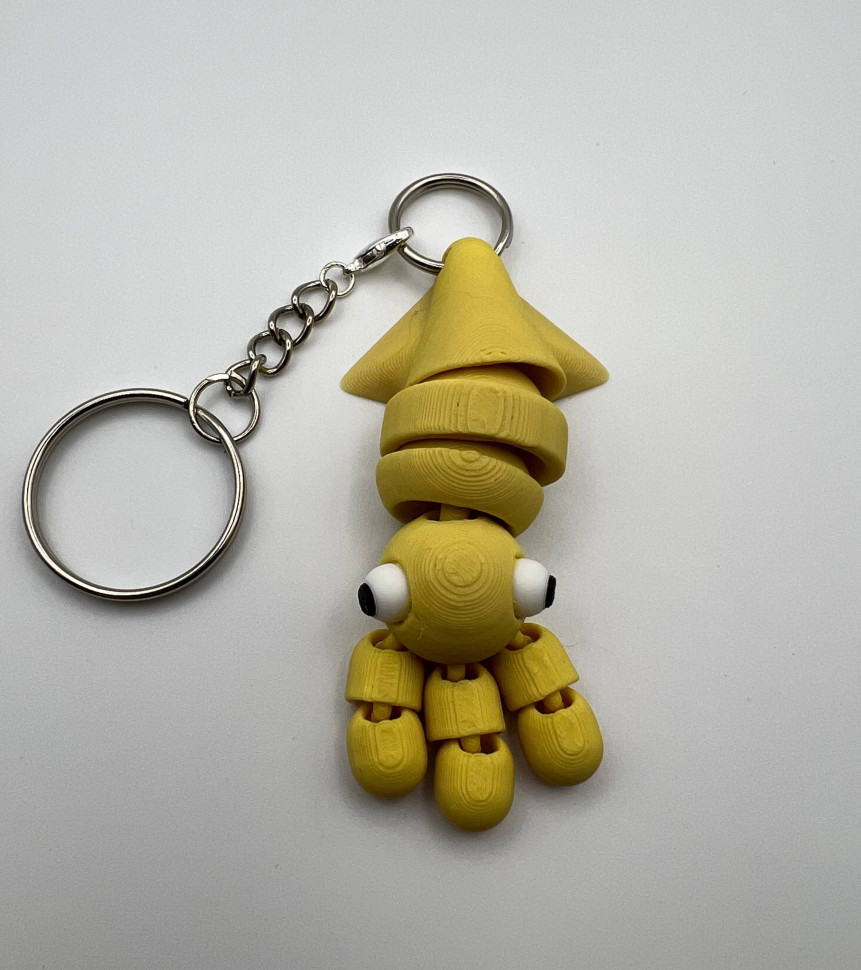 Брелок кальмар (цвет в ассортименте)