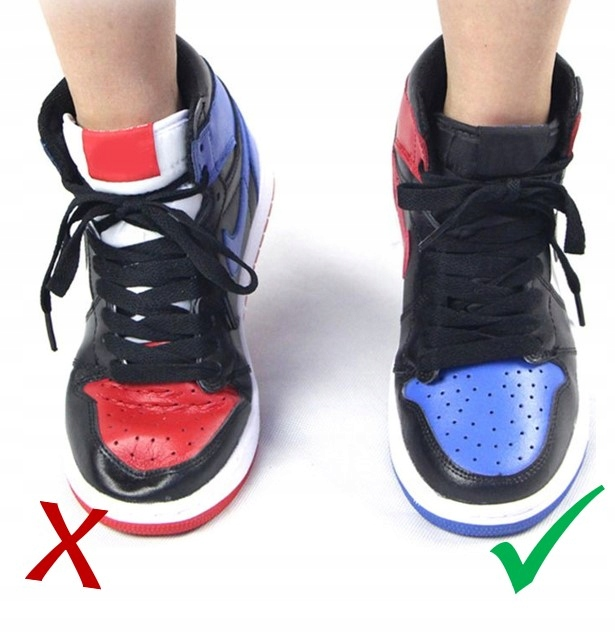 Чёрные вставки на нос для обуви Sneaker Shields, предотвращающие сминание