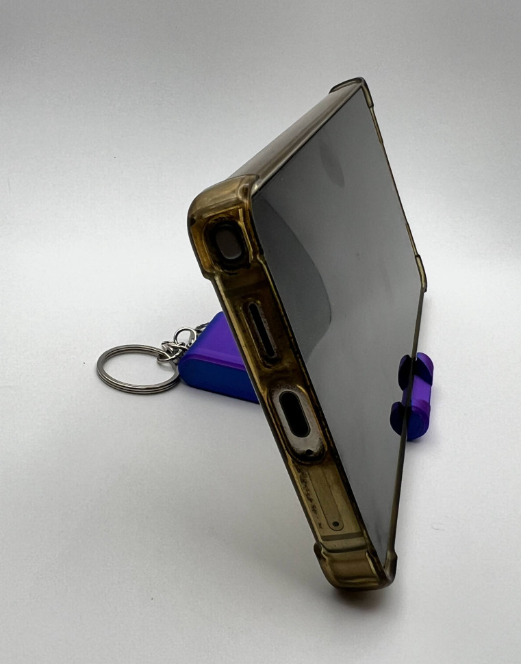 Брелок-подставка для телефона (цвет в ассортименте)